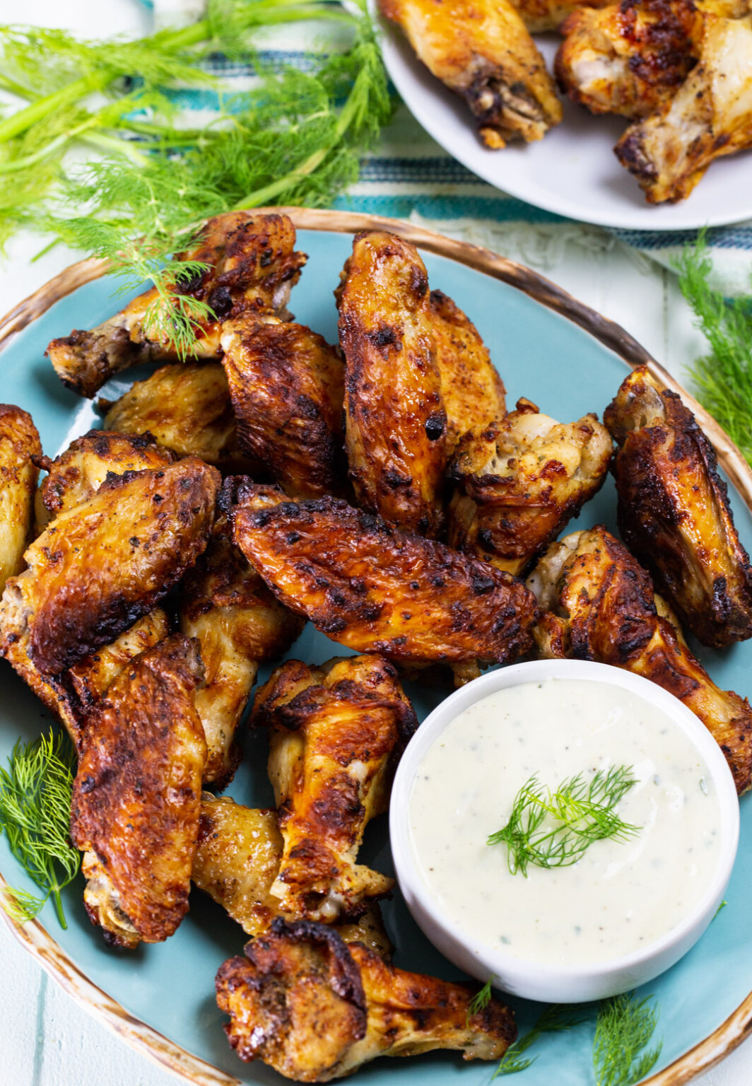Air Fryer Ranch Wings - airfryerlove.com
