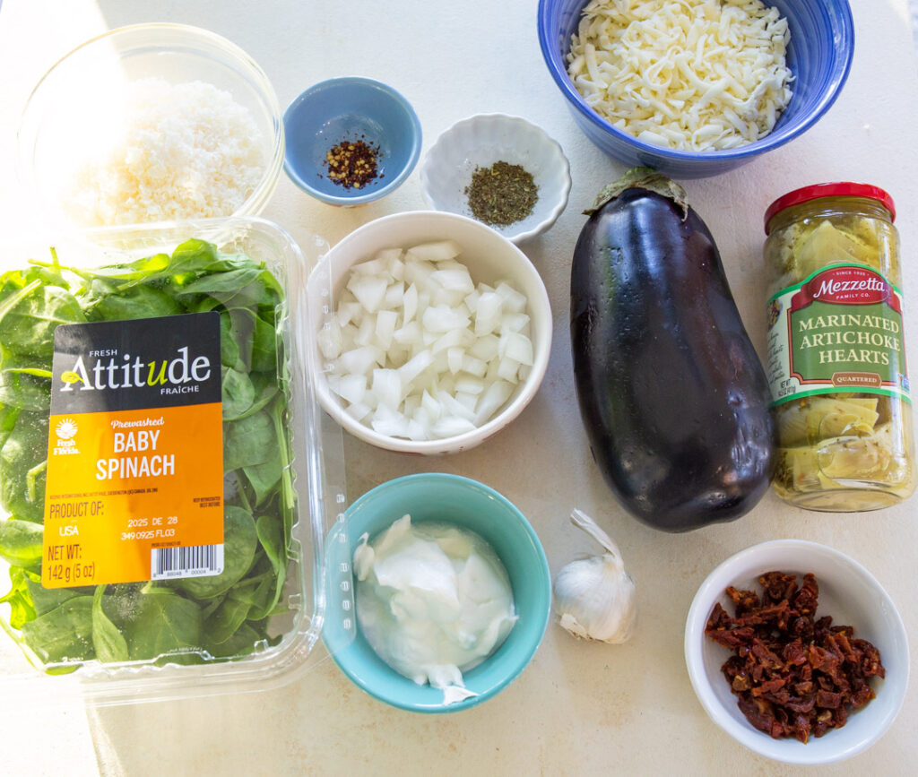 Ingredients for recipe.