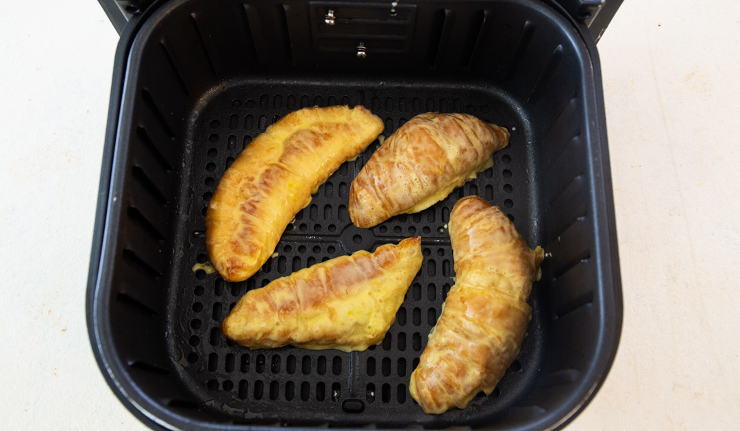 Croissants in air fryer.